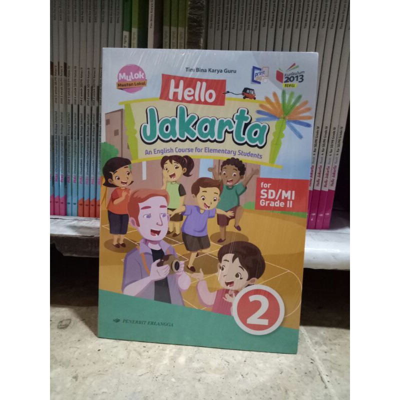 Hello Jakarta kelas 2 SD Erlangga