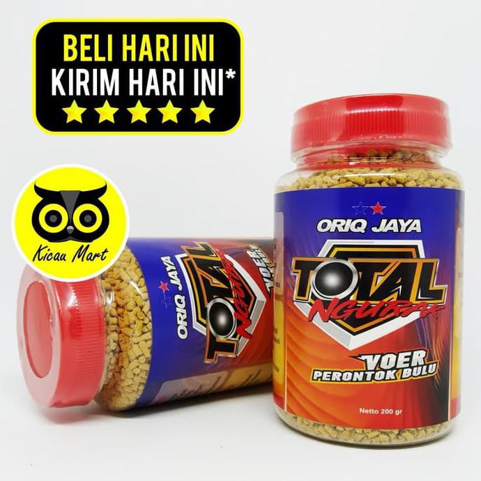 Ready...Ready...Ready...] Pakan Total Ngurak Oriq Jaya Voer Perontok Bulu Burung Mabung Totrak
