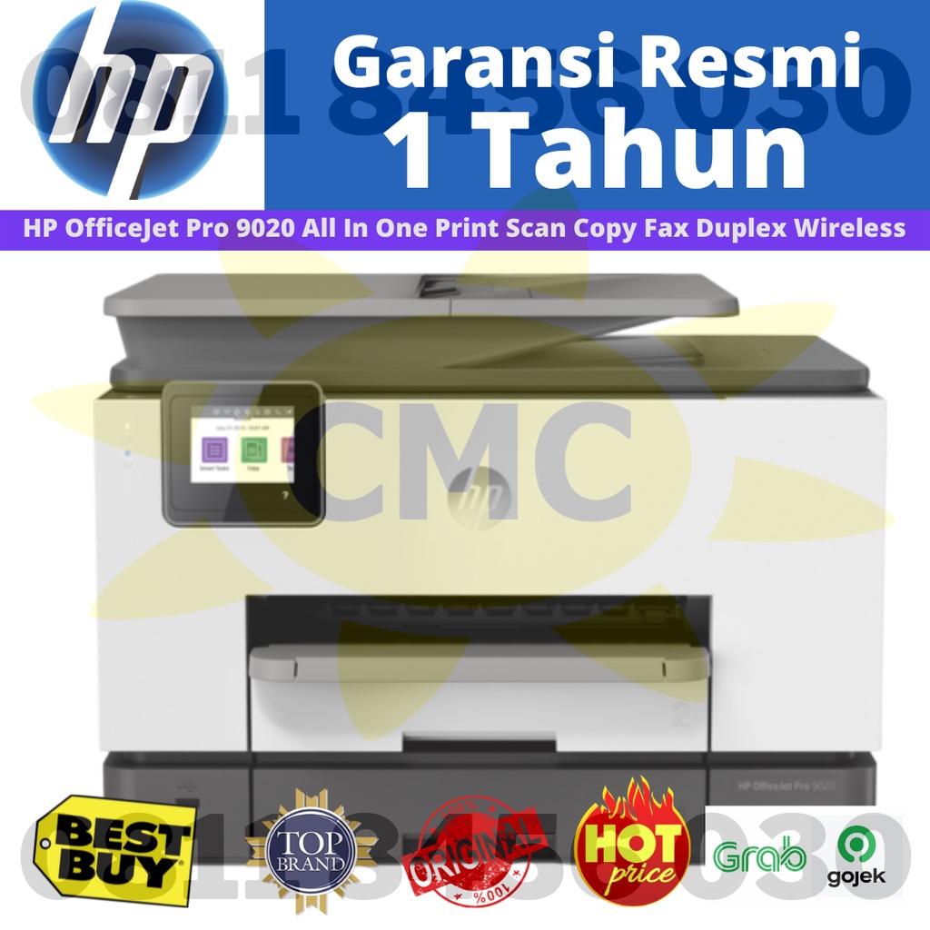 Printer HP Officejet Pro 9020 All In One Duplex Print Scan Copy Wifi ADF