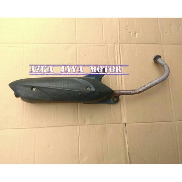 Knalpot Standar Yamaha Mio Sporty karbu / Mio Soul karbu Ori Yamaha