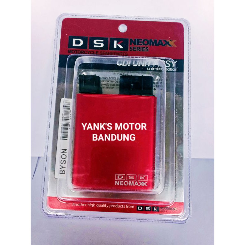 Cdi Racing Byson Yamaha Byson Karbu Dsk Neomax Tenaga Naik 20% Tarikan jadi enteng DOUBLE ICE
