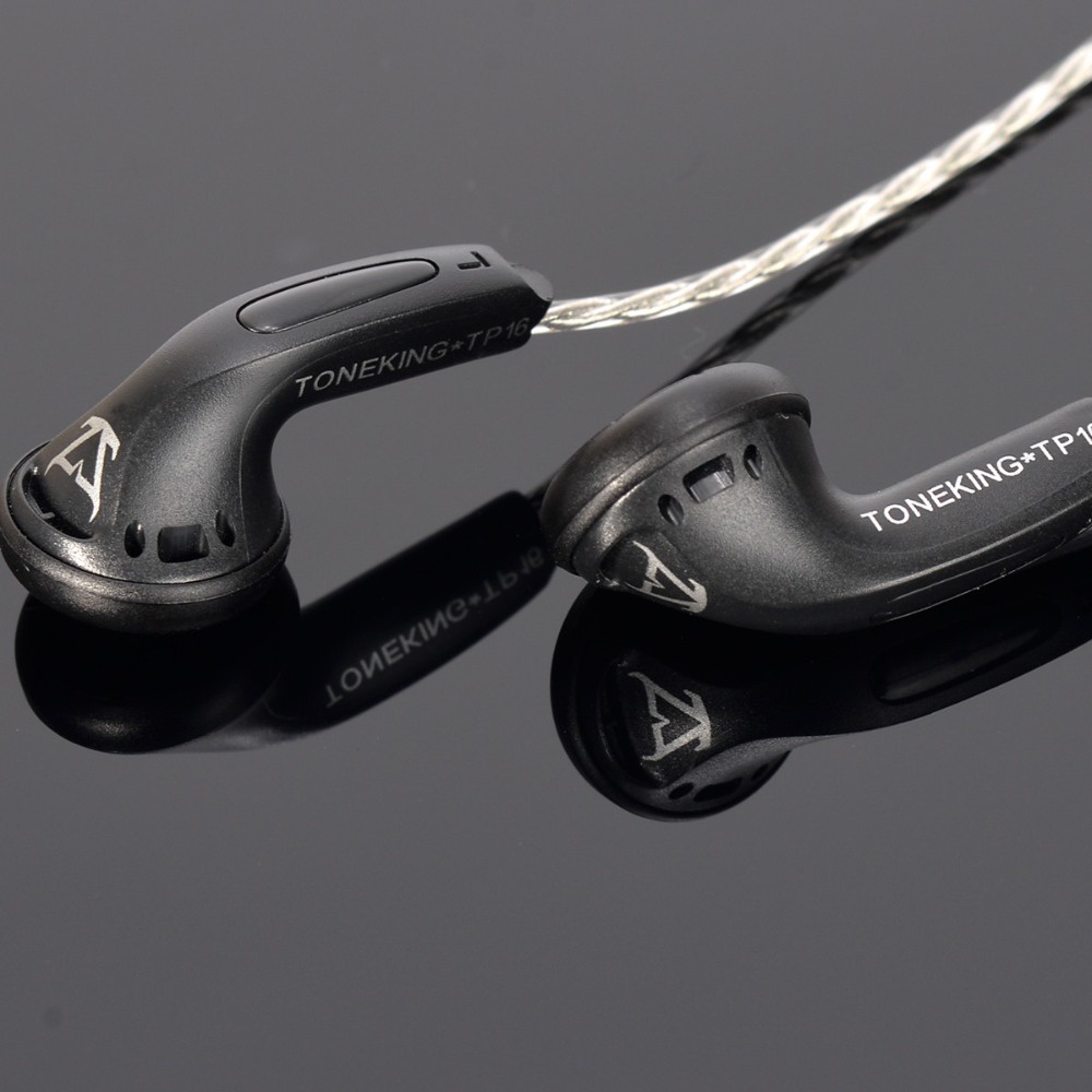 Toneking TP16 Headset In-Ear HIFI Bass Kepala Flat 32ohms 3.5mm PT15 / DT6 / ZST / ST1 / BL1 / V10