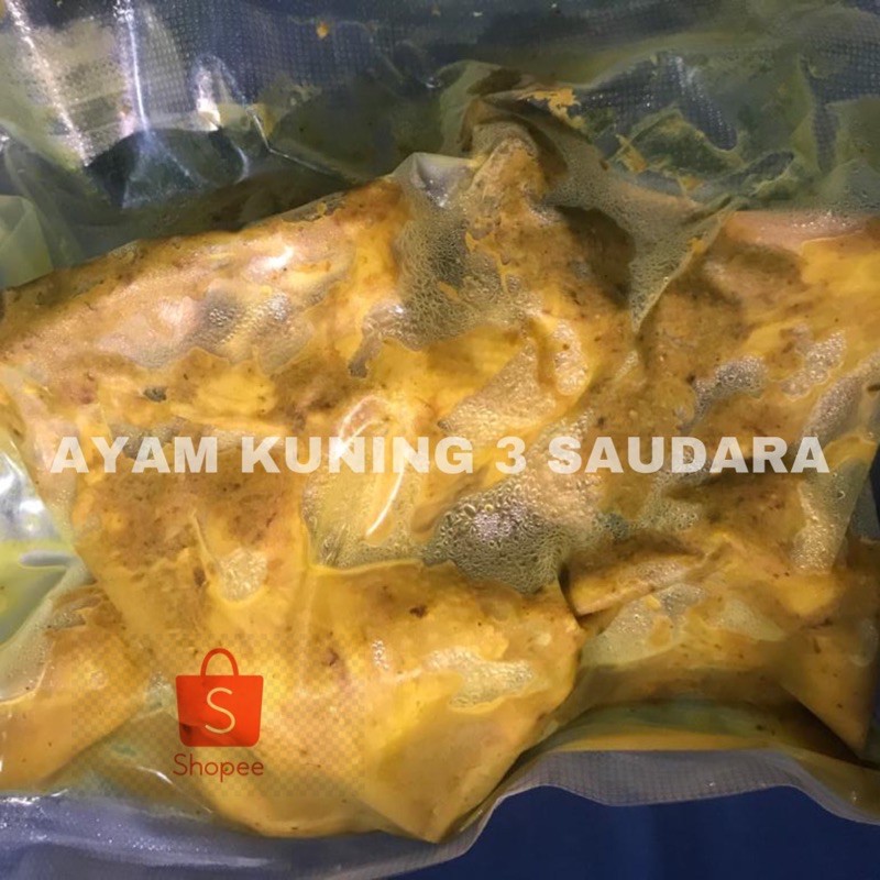 

Ayam Pejantan Bumbu Kuning isi 5pcs (KEMASAN VAKUM)