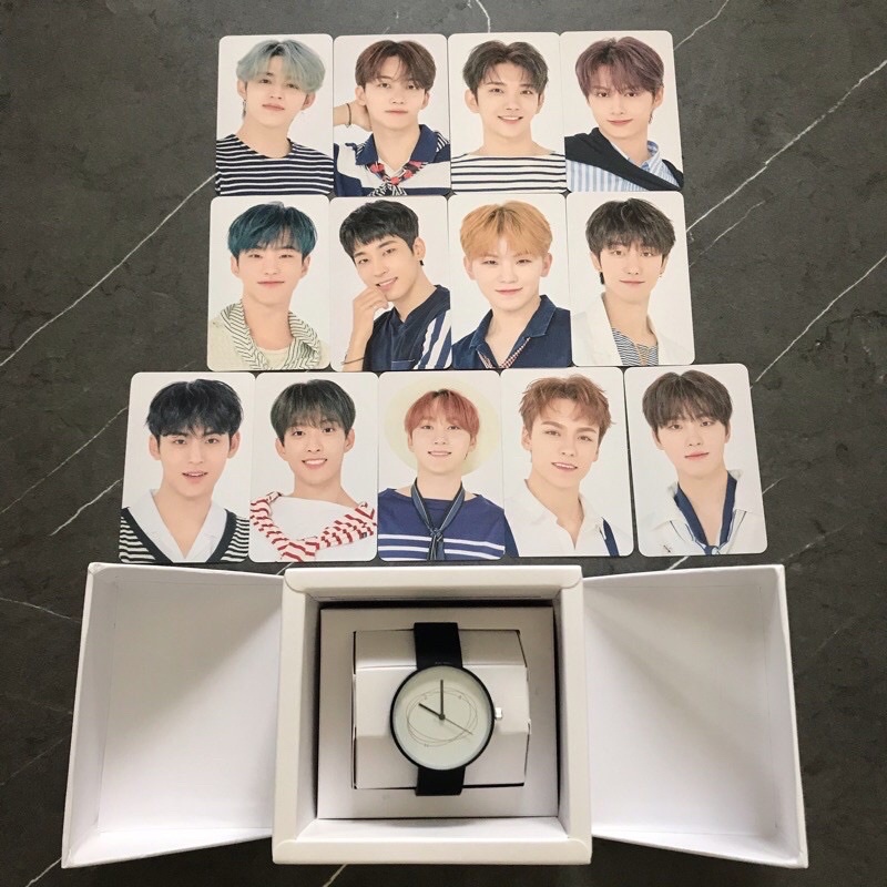 SEVENTEEN - 24H Watch Jam Tangan Photocard Joshua Jun Mingyu (Clearance Sale)