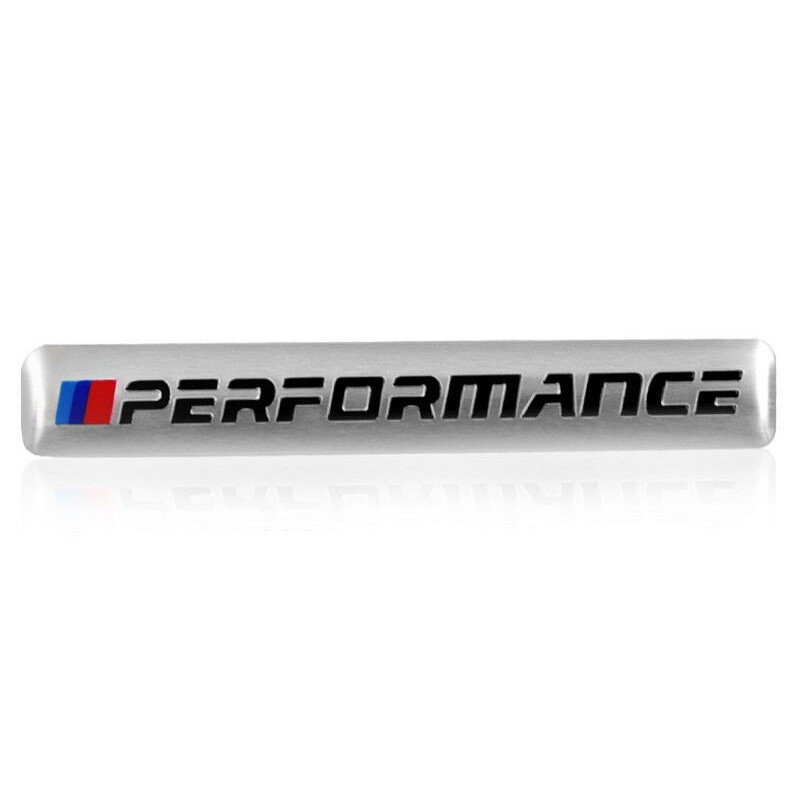 Stiker Sepeda Mobil Motor Logo M Power Performance BMW Metal 3D Premium