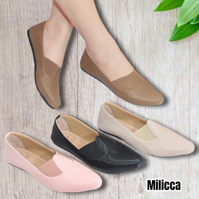 Milicca sepatu flat shoes wanita dalleya