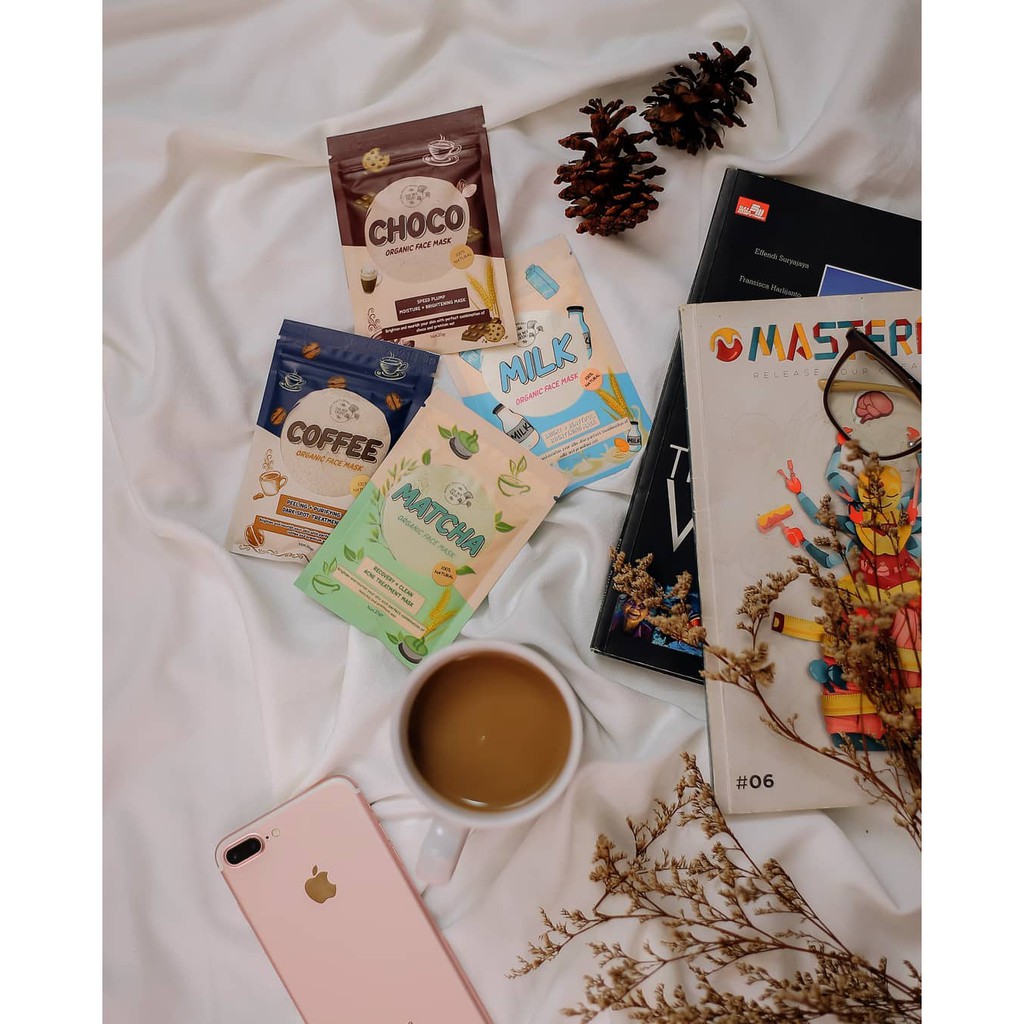 Oh My Skin Masker Wajah 25 GR | Organic Face Mask | Masker Grosir