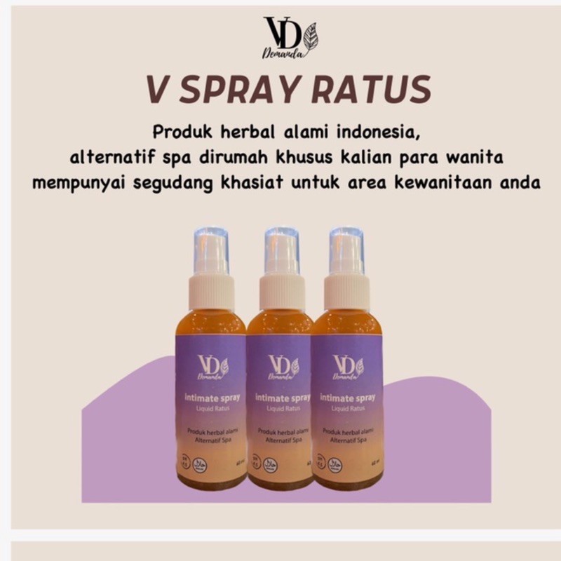 VD SPRAY RATUS KEBUTUHAN SEMUA WANITA