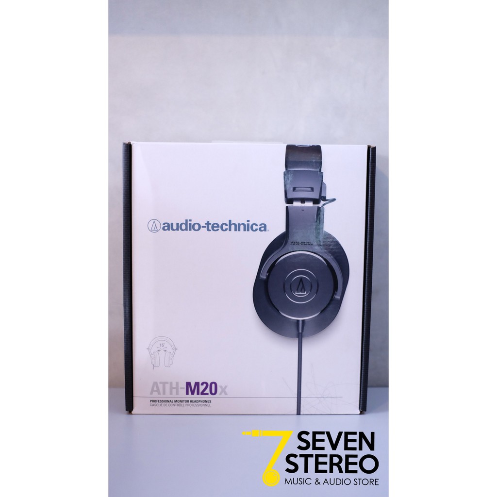 Audio Technica ATH-M20X M20X Professional Monitoring Headphone