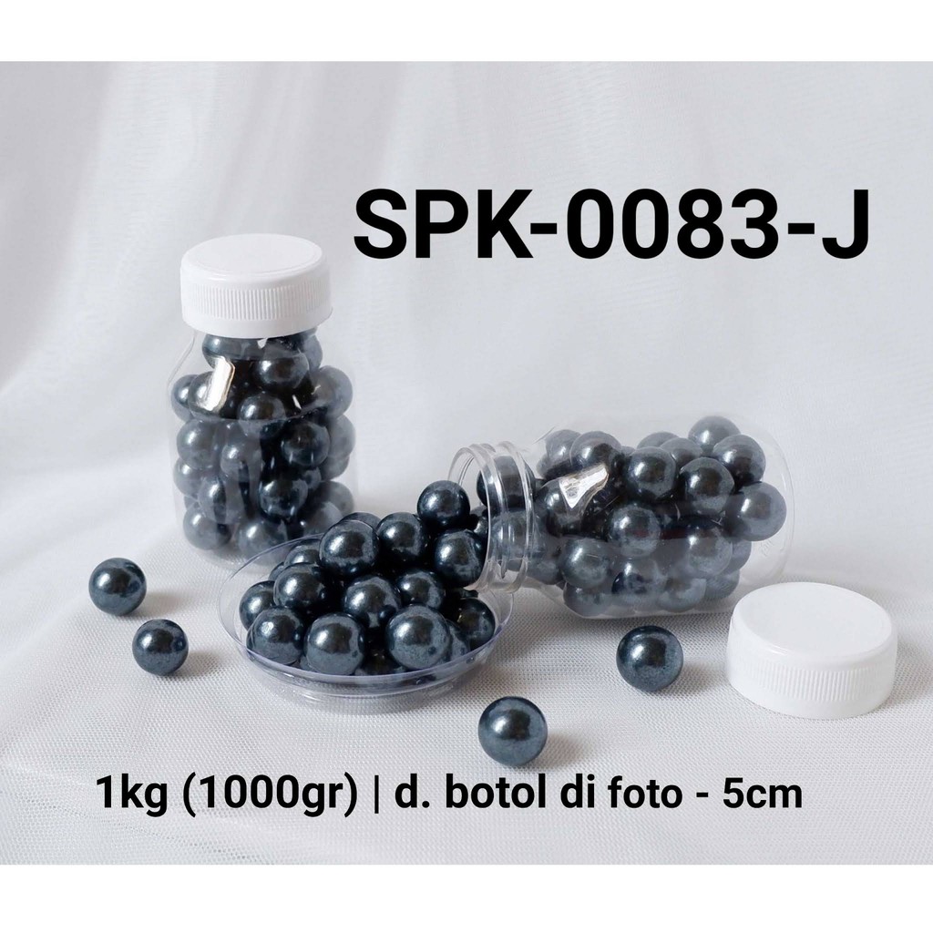 

SPK-0083-J Sprinkles sprinkle sprinkel 1kg 1 kg kilo mutiara hitam