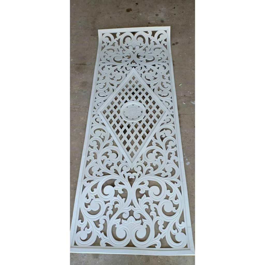 ukir spon karet dekorasi