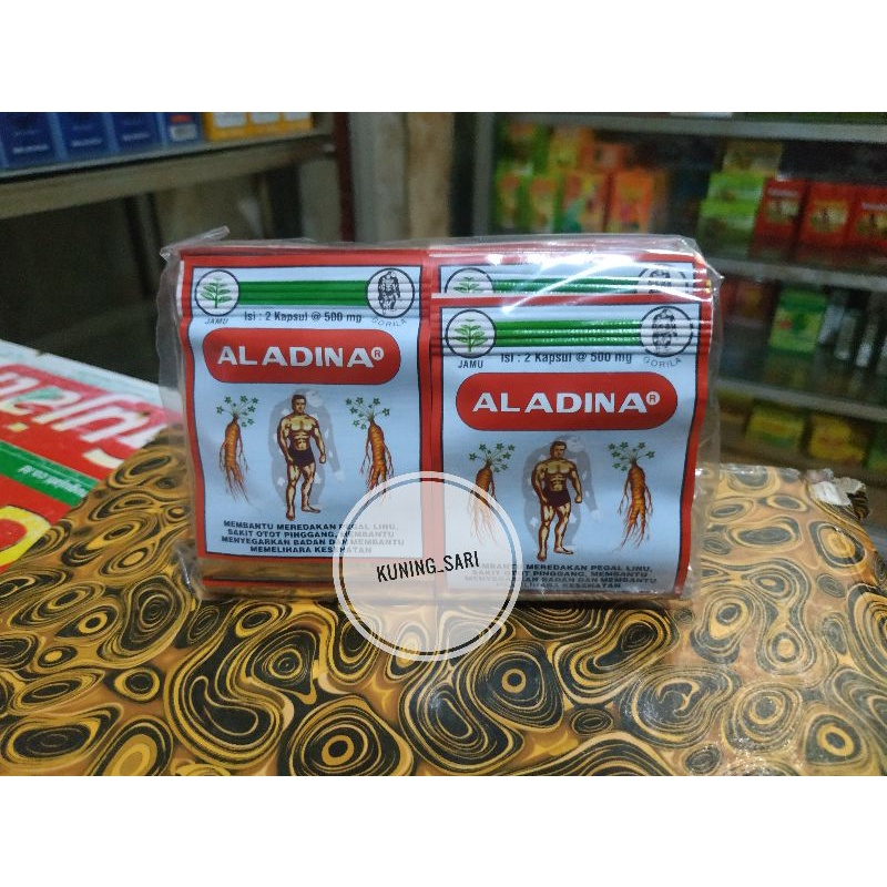 KAPSUL ALADINA 12 STRIP @2 KAPSUL