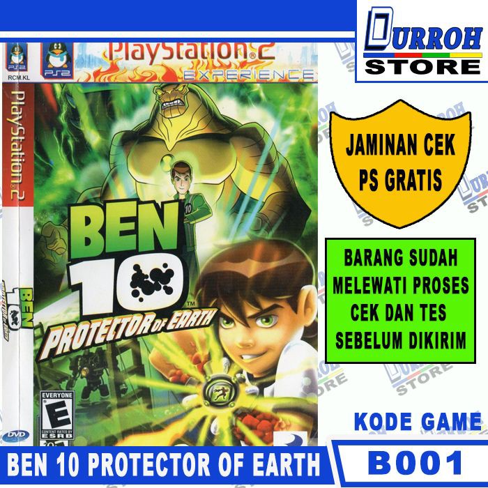 KASET GAME PS2 BEN 10 COLLECTION