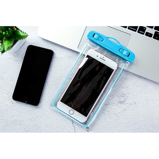 Waterproof Flourosence Luminous Case Hp Smartphone plus Tali Pengaman