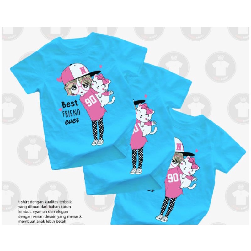 kaos distro original tsaiby "Best friend"