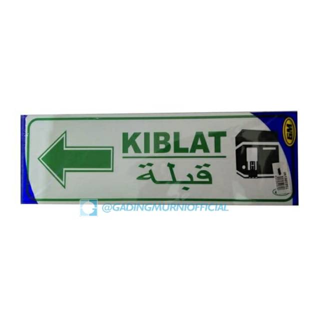 

Label Besar Kiblat Kanan dan Kiblat Kiri GM