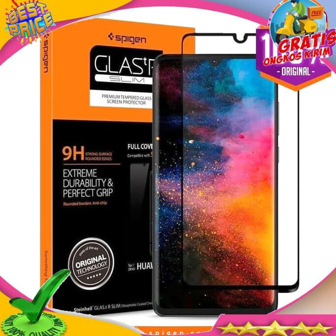 NEW PRODUK TEMPERED GLASS P30 PRO / P30 LITE / P30 SPIGEN GLAS TR FULL COVER HD - P30 PRO COD