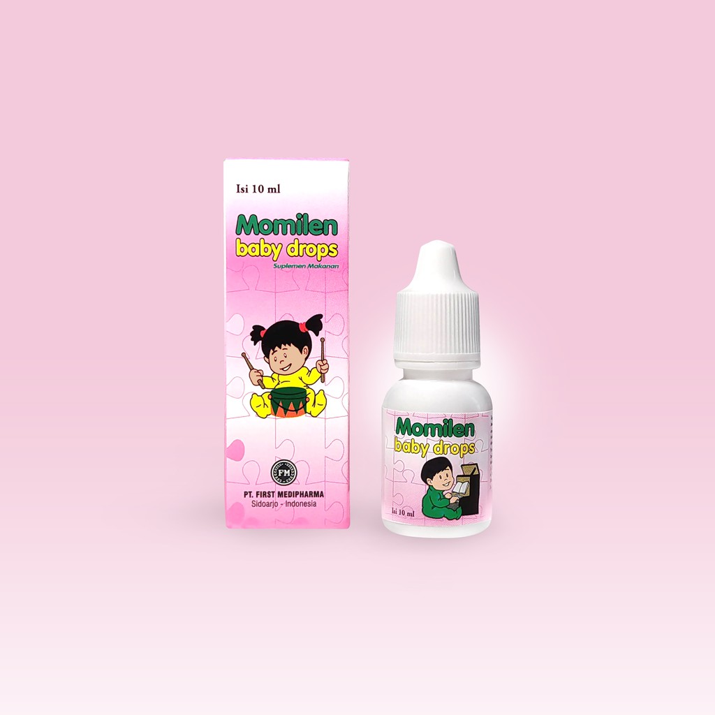 MOMILEN BABY DROPS 10ml / MPASI / DHA / AA / B Complex / Vitamin Tetes