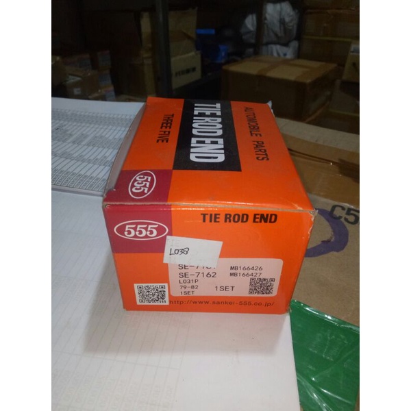tierod tie rod end L300 L038 555ori 1set
