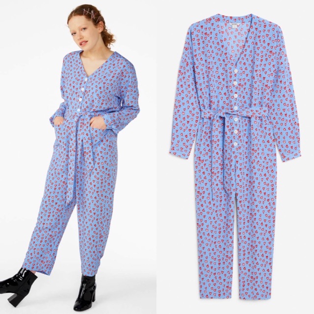 monki flowy jumpsuit