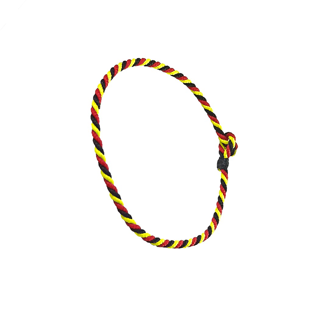 Nagasita [TWN - Merah, Hitam, Kuning] Gelang Tali Tiga Warna/Tridatu Nyantol