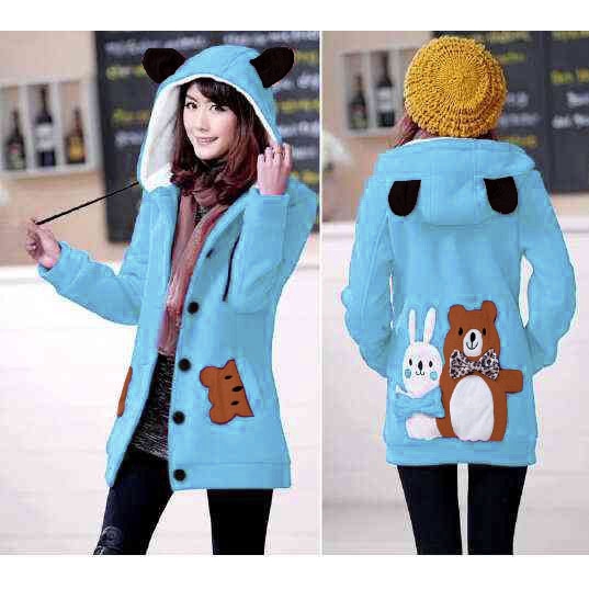 [Jaket MRS Funny Varian Warna LO] Jaket Wanita Babyterry Varian Warna