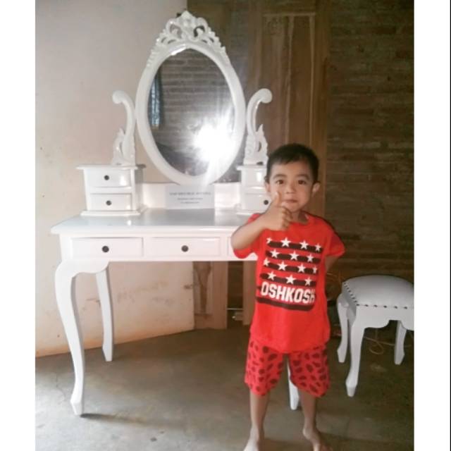 MEJA RIAS KARTINI, TOLET KARTINI,TOLET KAYU JATI