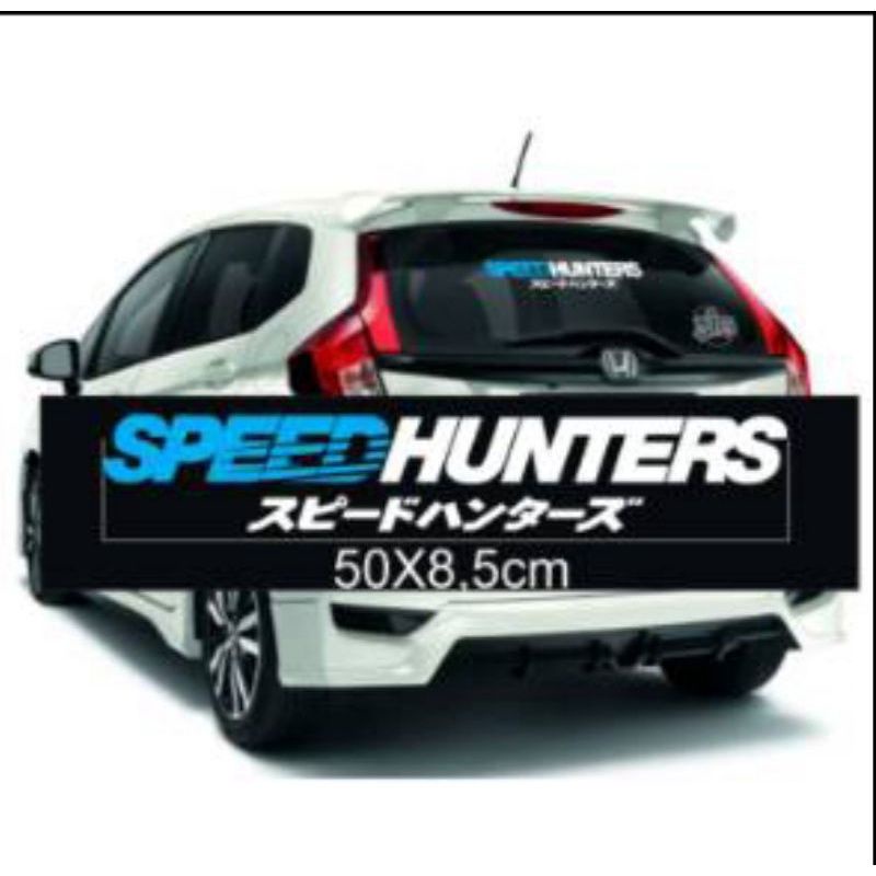 stiker mobil speed Hunters cutting sticker body mobil