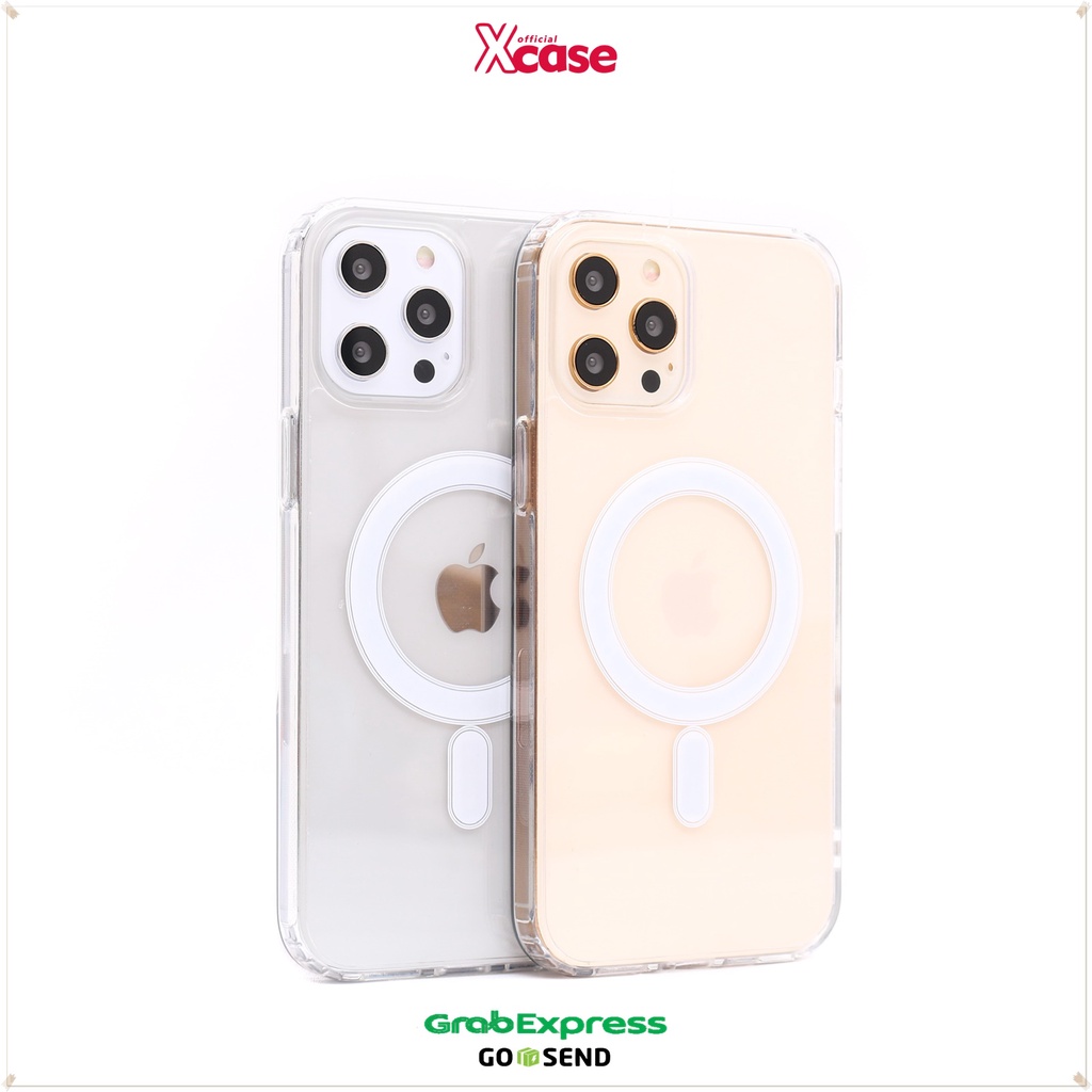 Soft Case iPhone 12 MINI PRO MAX 11 X XS XR - Magsafe Magnetic Wirelles Charging Transparant Case