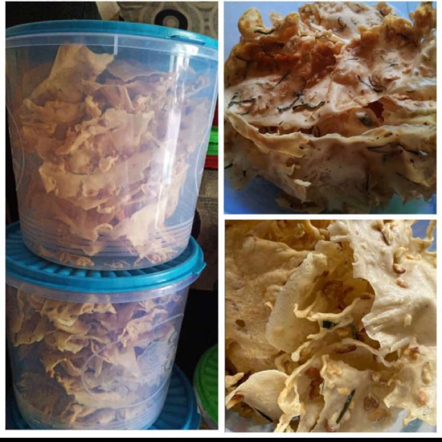 

Peyek kacang & rebon