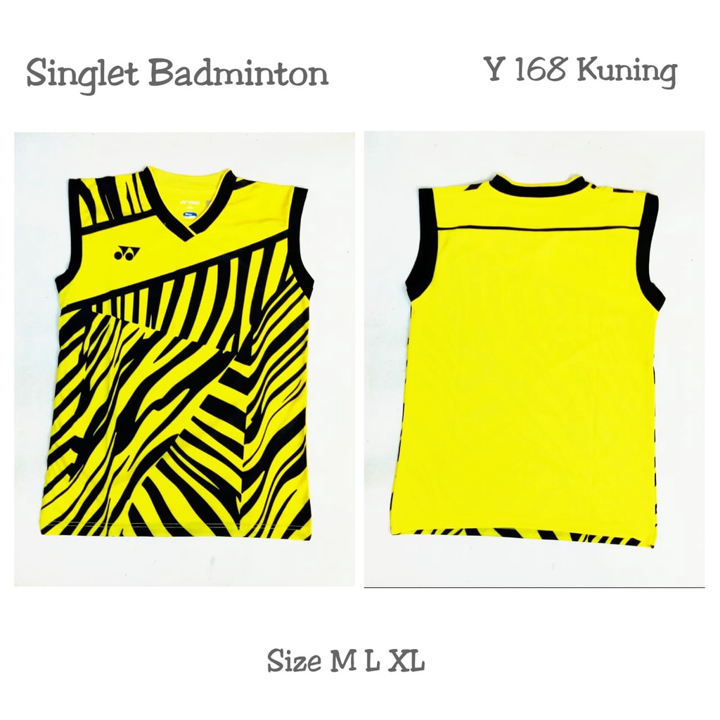 Singlet Badminton / Kaos Singlet Badminton / Singlet bulutangkis / Atasan singlet Badminton