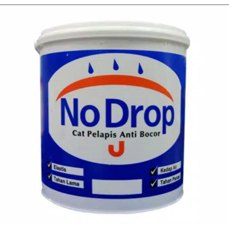 No Drop cat pelapis anti-bocor, kemasan  1kg/ Cat anti-rembes No Drop/ Cat interior dan eksterior