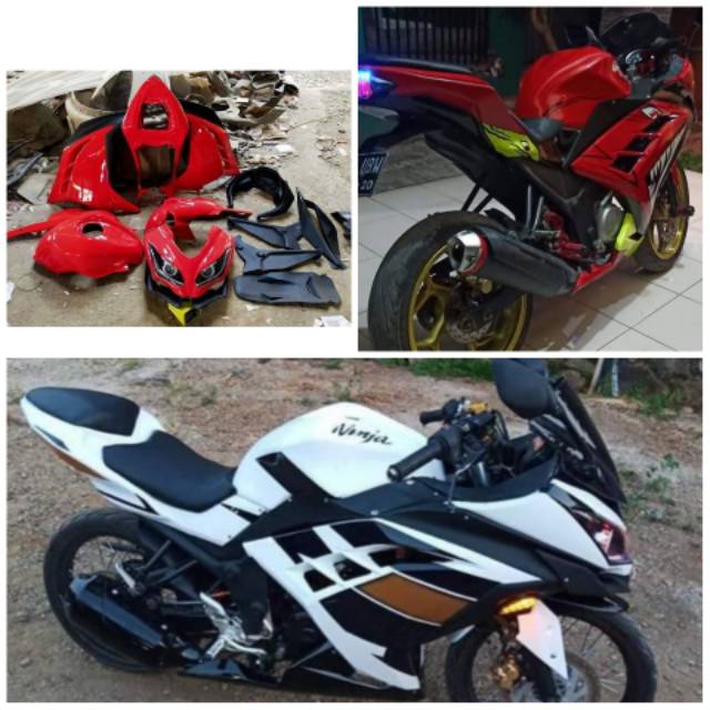 FULLSET FAIRING NINJA 250 FI PNP VIXION BYSON