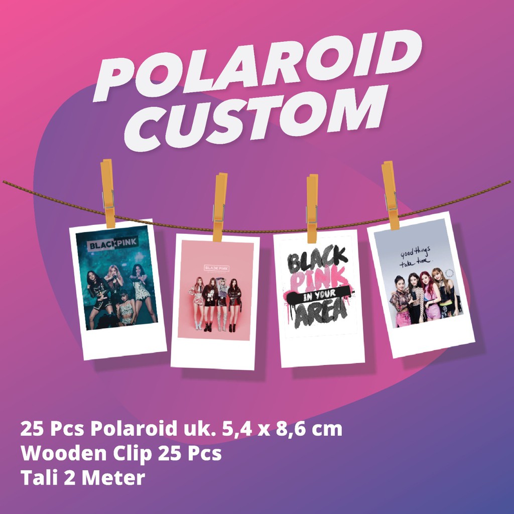 Polaroid Custom/Pajangan Foto