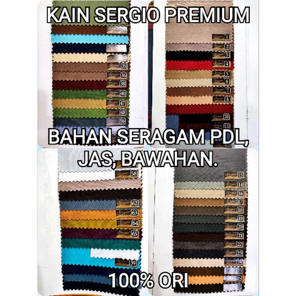 KAIN PEMDA / BAHAN CELANA / KAIN ASN / BAHAN JAS / KAIN SERGIO