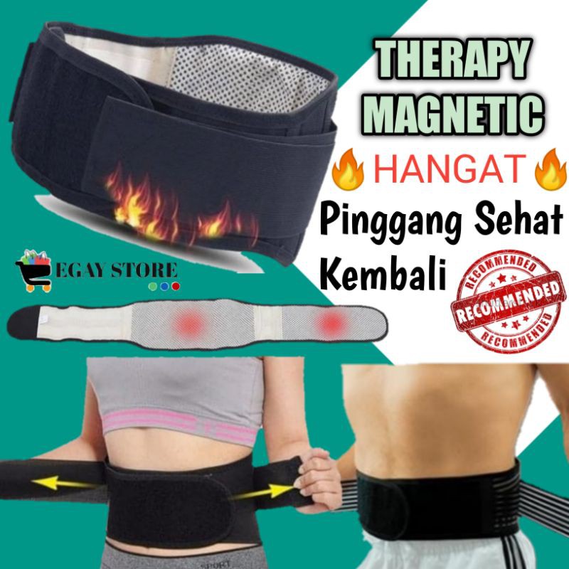 Alat Terapi Pinggang Magnetik Korset Therapy Magnetic Koyo Nyeri Otot Pegal Terapy Kesehatan