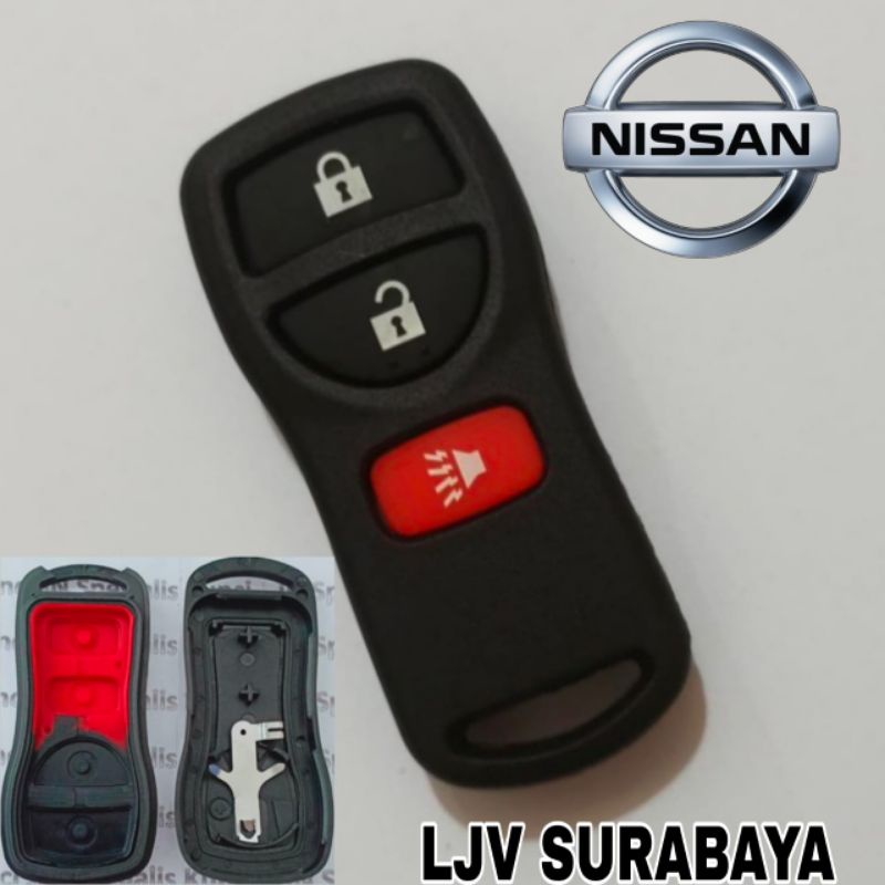 CASING REMOTE NISSAN GRAND LIVINA, XGEAR, XTRAIL KUNCI MODEL ORIGINAL