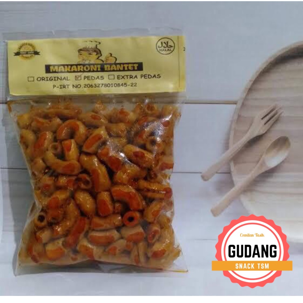 

Makaroni Bantet Pedas 3 pcs @70gr