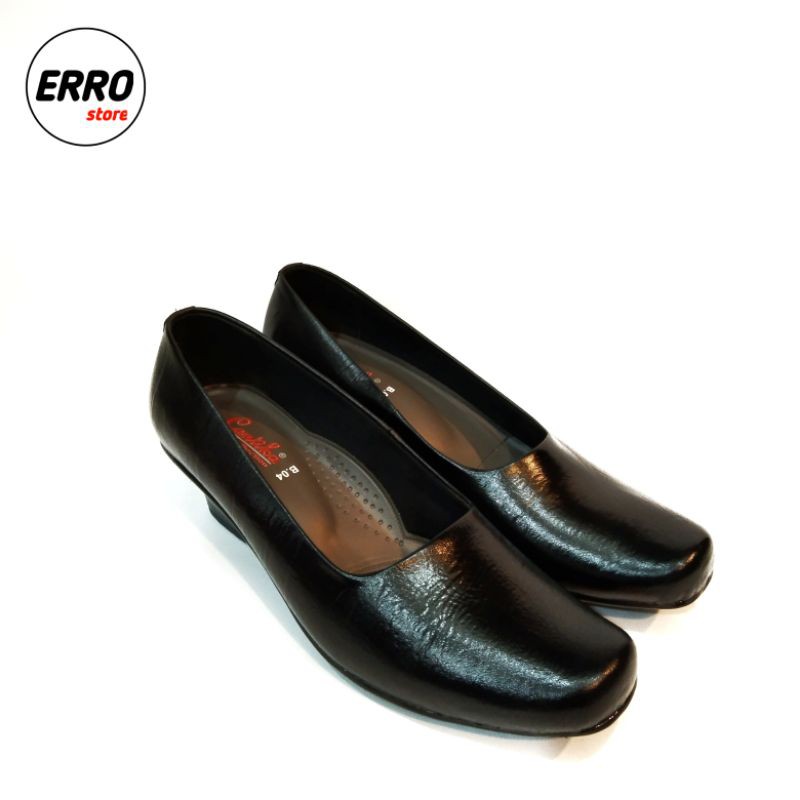 Sepatu wanita kerja kulit | Sepatu pantopel wanita | Sepatu wanita kerja terbaru | Bahan kulit