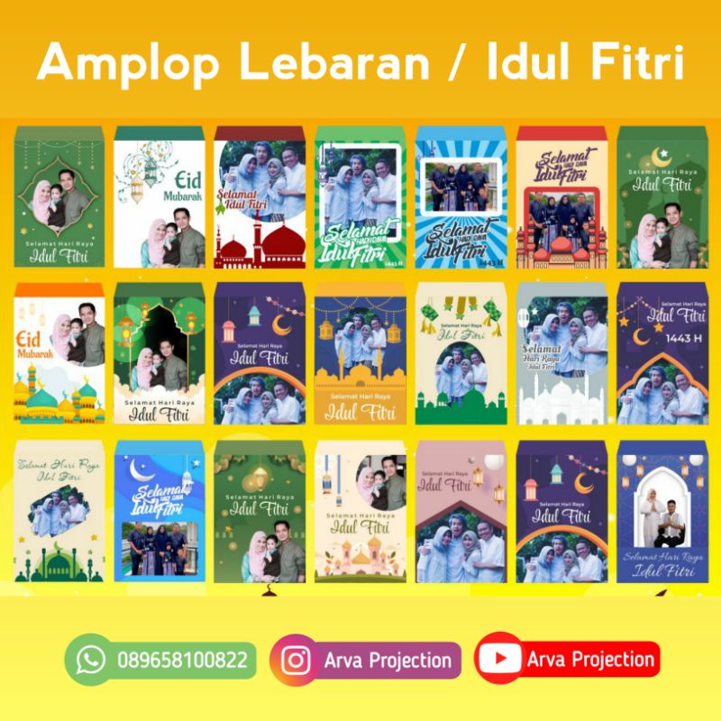 

Amplop lebaran idul fitri mini | Amplop Custom | Amplop viral