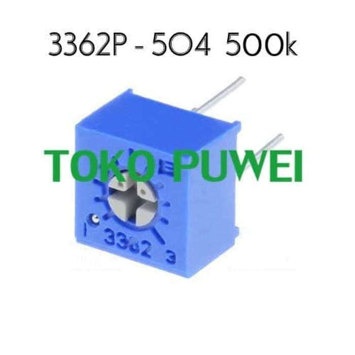 3362P TRIMPOT VARIABEL RESISTOR PRESISI 3362 P 504 500K OHM BS91