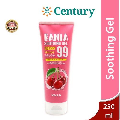 SWLD Bania Soothing Gel Cherry 99% 250ml / Lotion / Pelembab / Kulit Kering