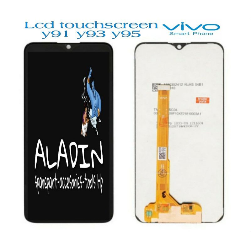 Lcd touchscreen vivo y91 y91c y93 Black ori