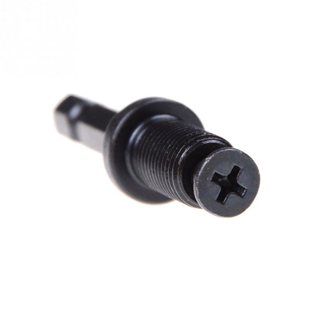 REBUY Adaptor Drill Chuck 10mm Male Thread Screw Mata Bor Aksesori1/4&quot;Hex Drill Chuck