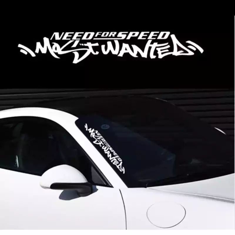 Promo Stiker Cutting Need For Speed Most Wanted motor mobil