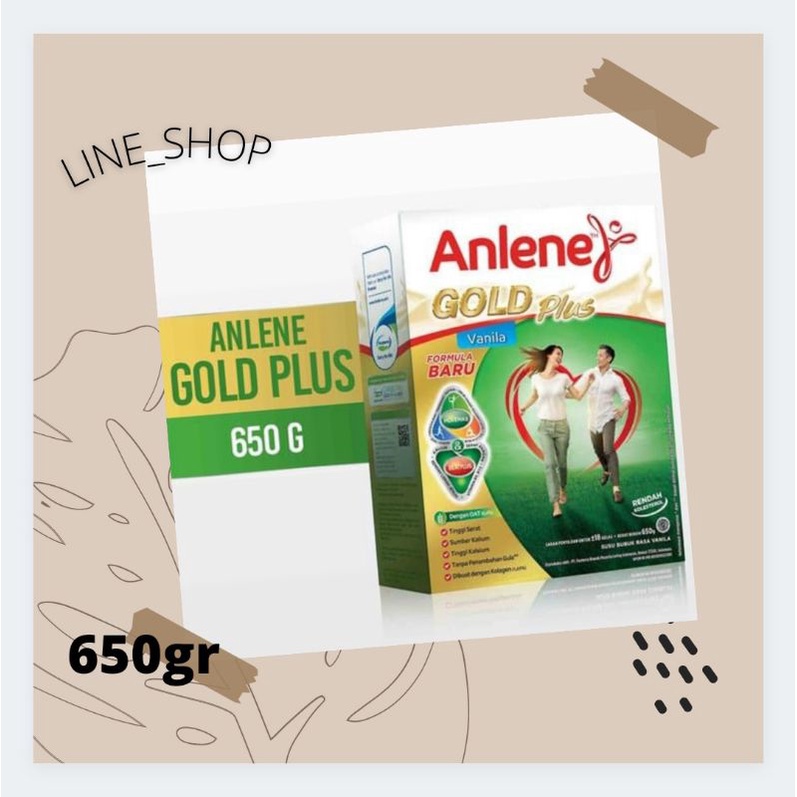 

Anlene Gold Plus Susu Bubuk 600 g gr 600gr