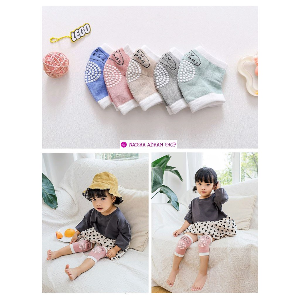 Pelindung Lutut NEW - Pelindung Lutut Bayi Model Baru - Knee Protector - Knee Pads - Baby Knee Pads