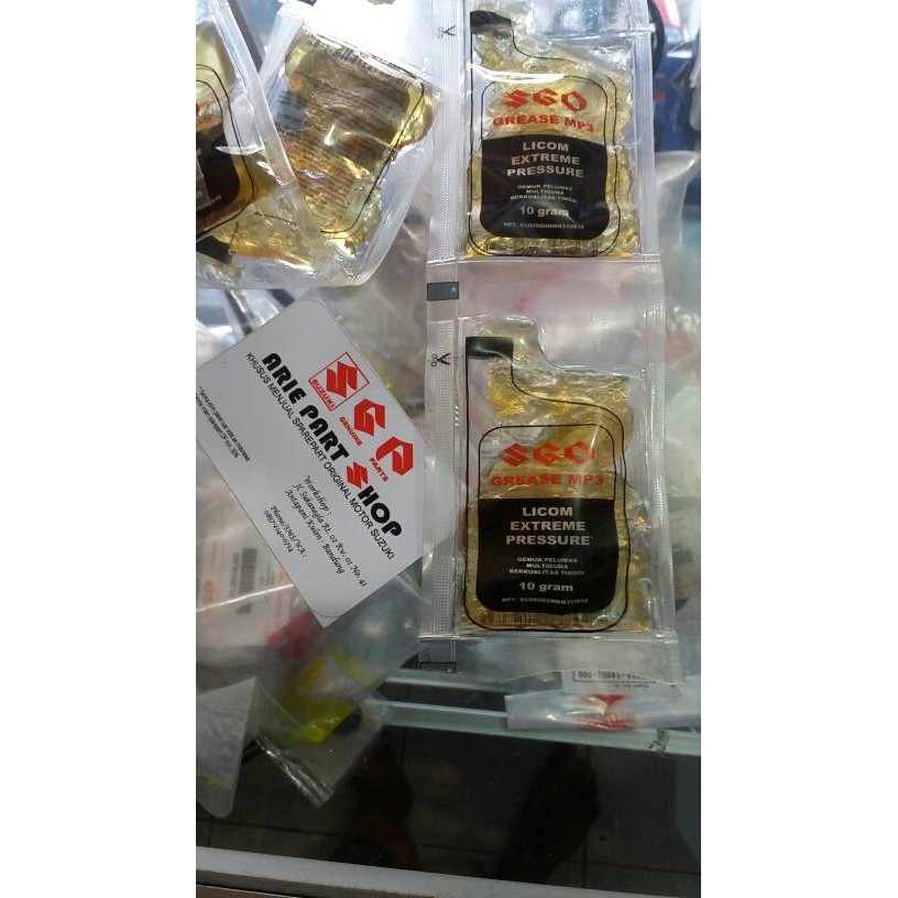 suzuki genuine grease stempet gemuk sachet