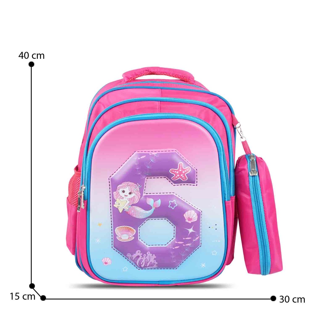 Newtonkids - Tas Sekolah Embos Number / Ransel Number / Ransel Anak Sekolah / Tas Sekolah Anak / Tas Sekolah SD / Ransel Anak Karakter / Ransel Anak Terbaru