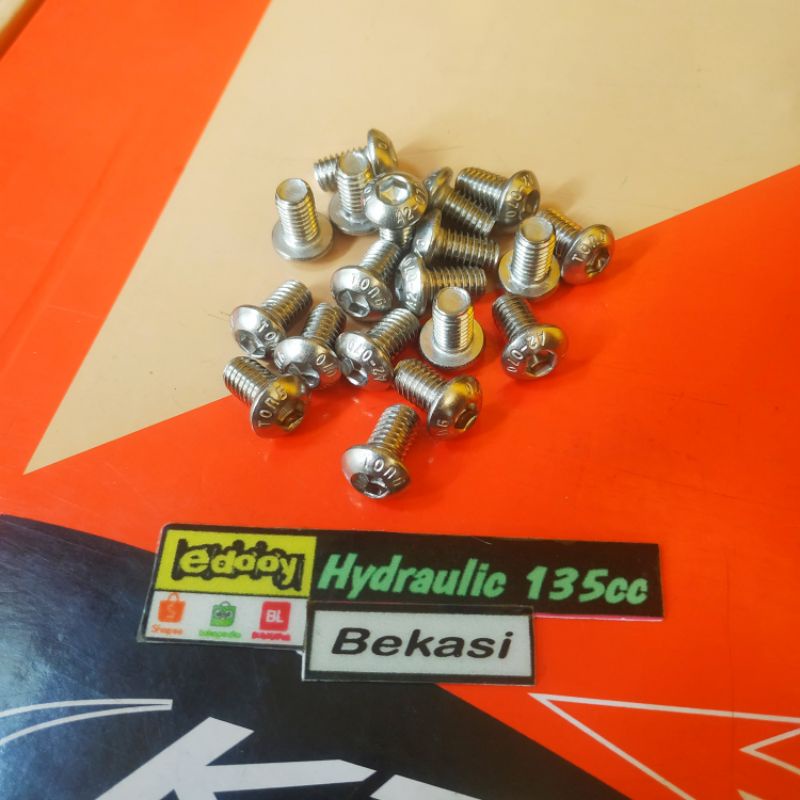 baut breket lampu rx king vixion dll universal baut stenlis breket lampu motor (1pcs)